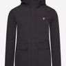 Lyle & Scott Jassen Hooded pocket jacket - jet black