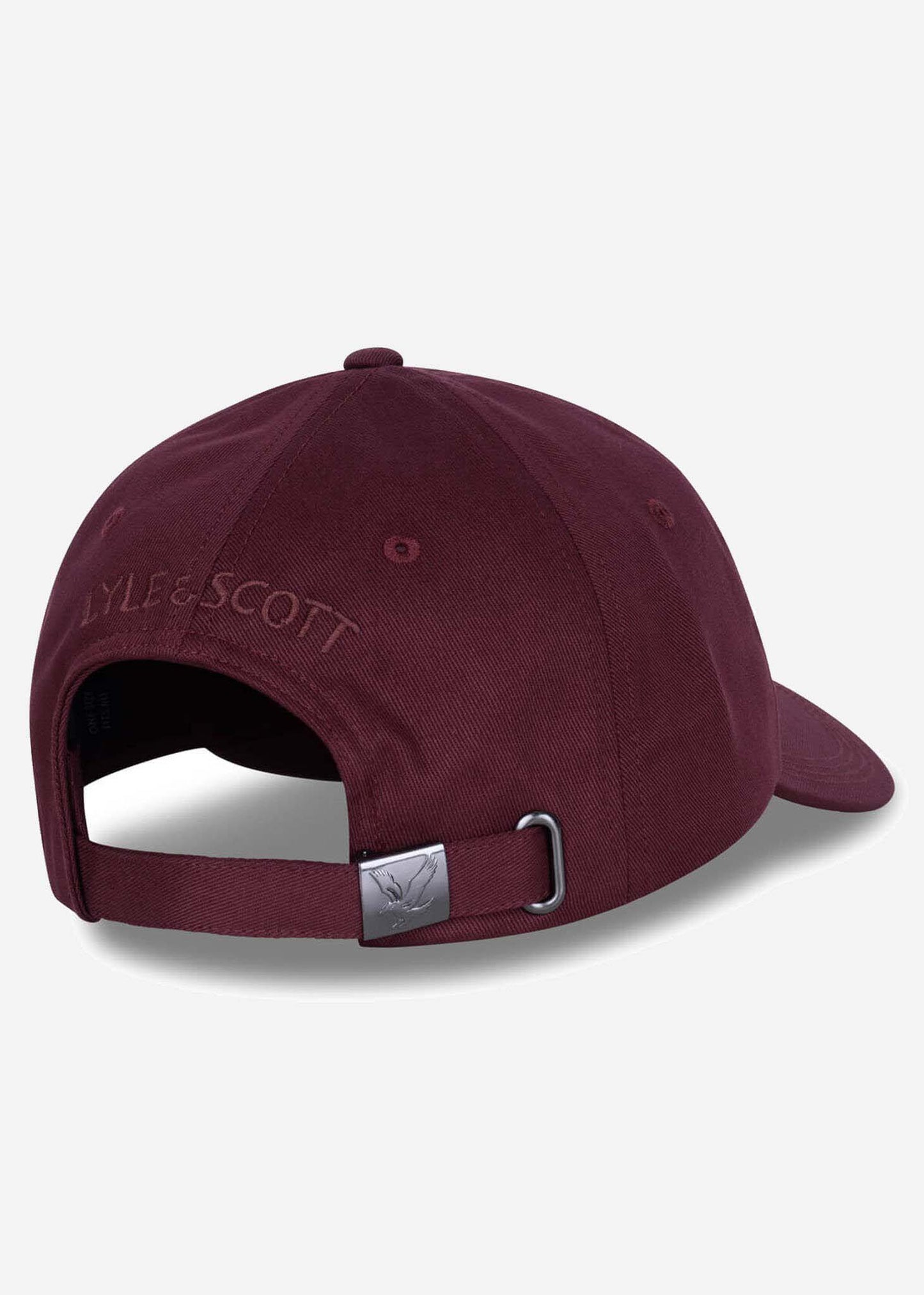 Lyle & Scott Petten Baseball cap - merlot