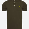 Lyle & Scott Polo's Slim stretch polo - trek green