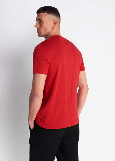 Lyle & Scott T-shirts Crew neck t-shirt - gala red