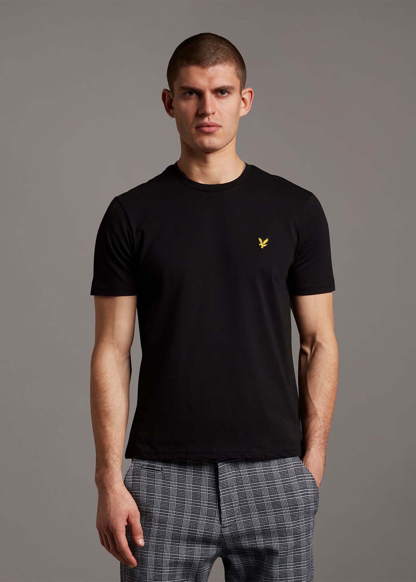 lyle and scott t-shirt zwart black