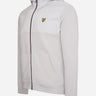 Lyle & Scott Vesten Softshell jersey zip hoodie - grey fog