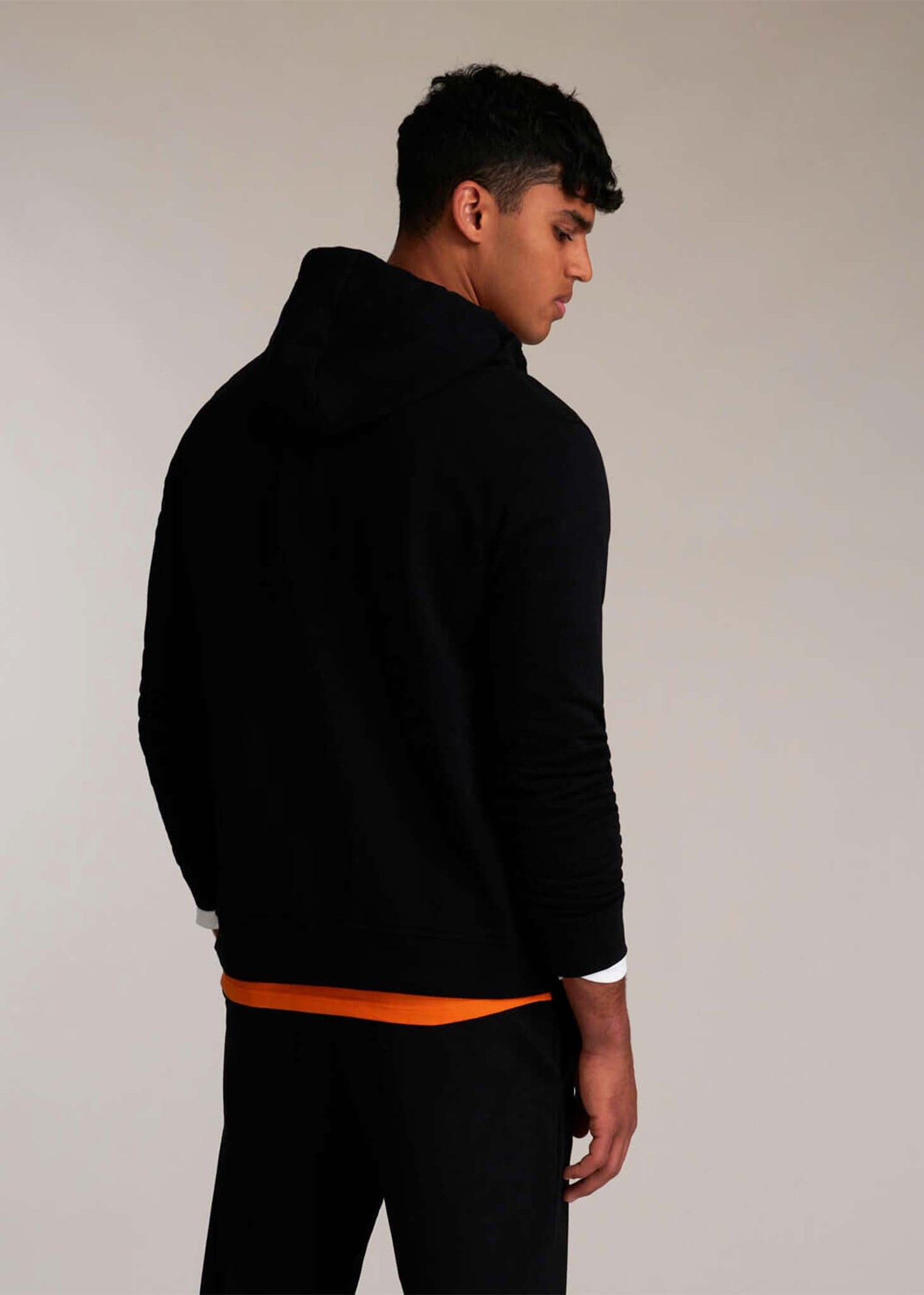 Lyle & Scott Vesten Zip through hoodie - jet black