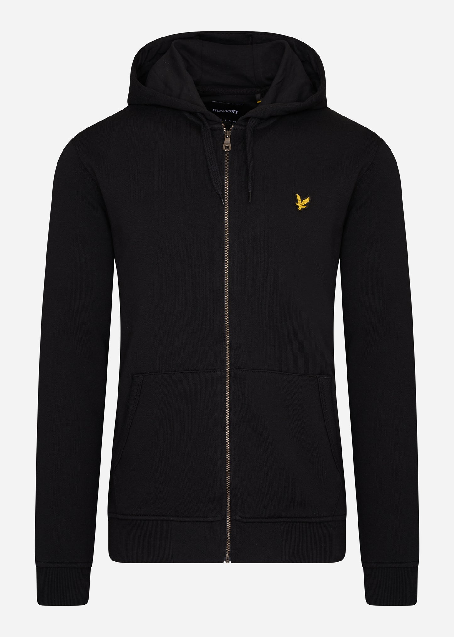 Lyle & Scott Vesten Zip through hoodie - jet black
