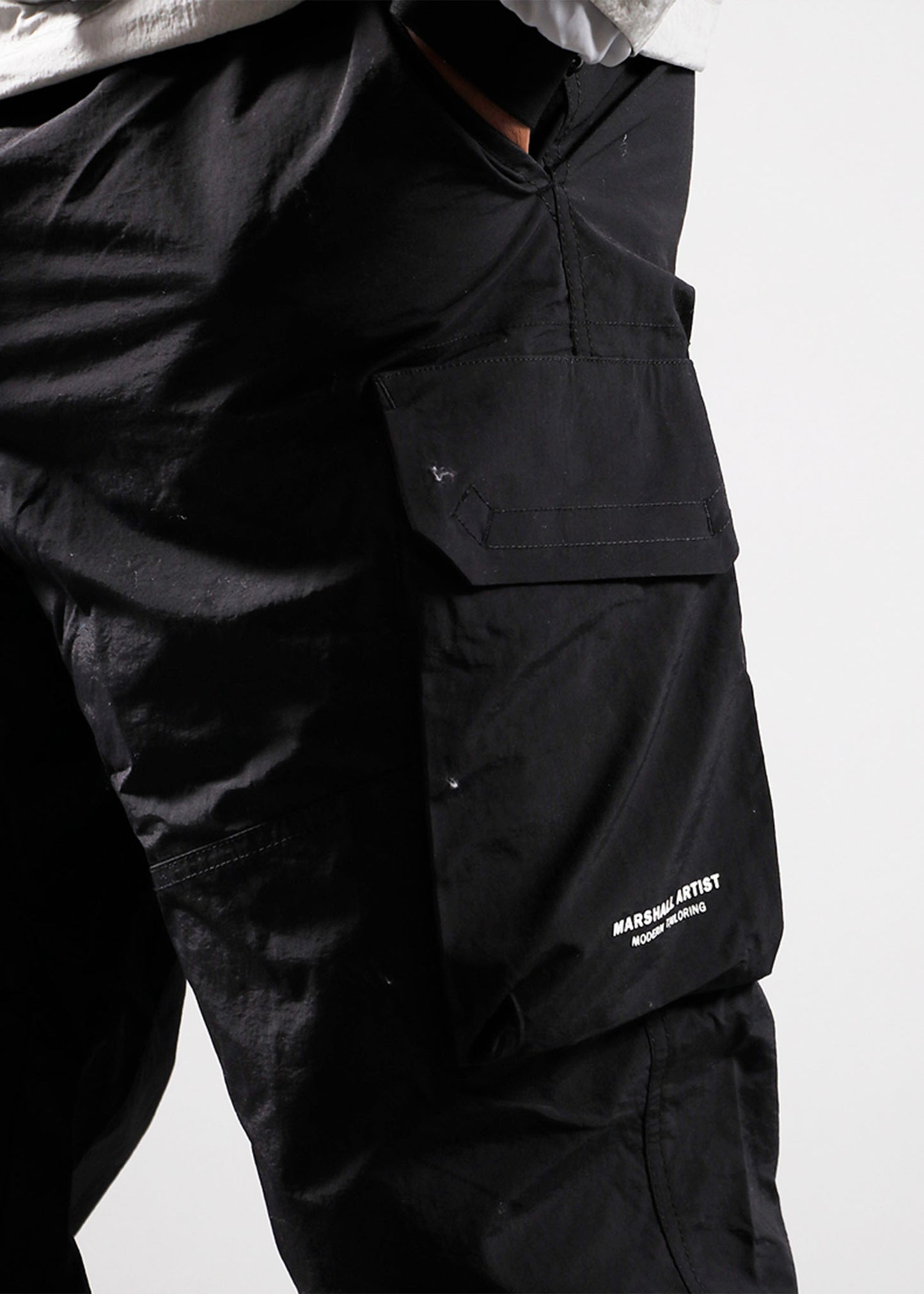 Forte polyamide cargo pant - black - Marshall Artist