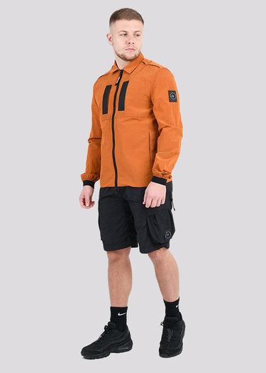 Marshall Artist Overshirts Liquid ripstop - rust