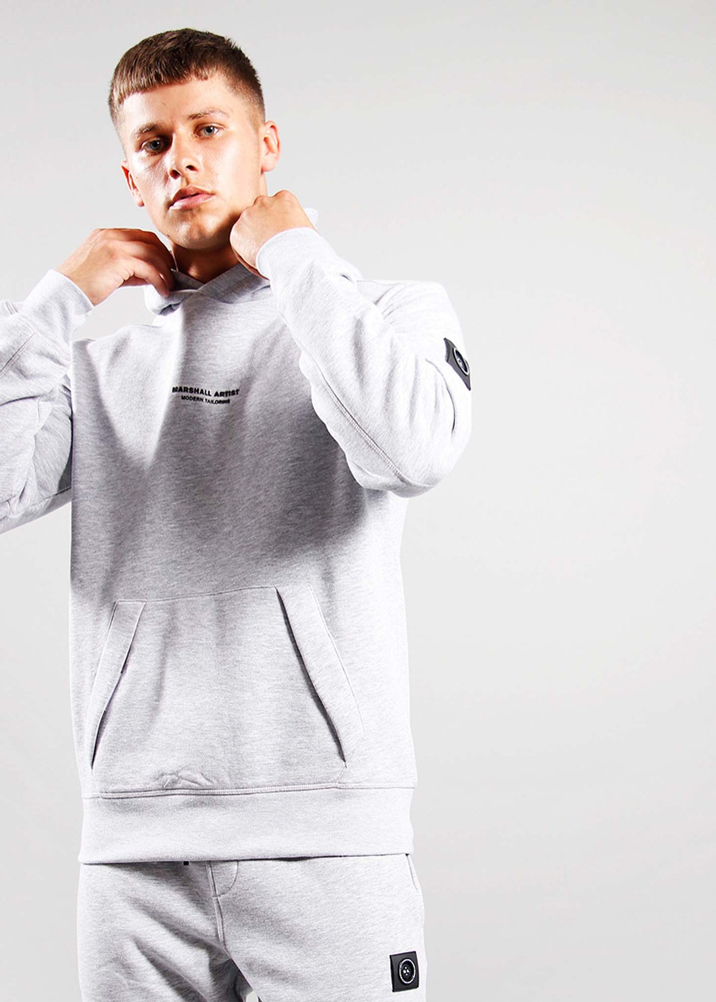 Marshall Artist hoodie grey