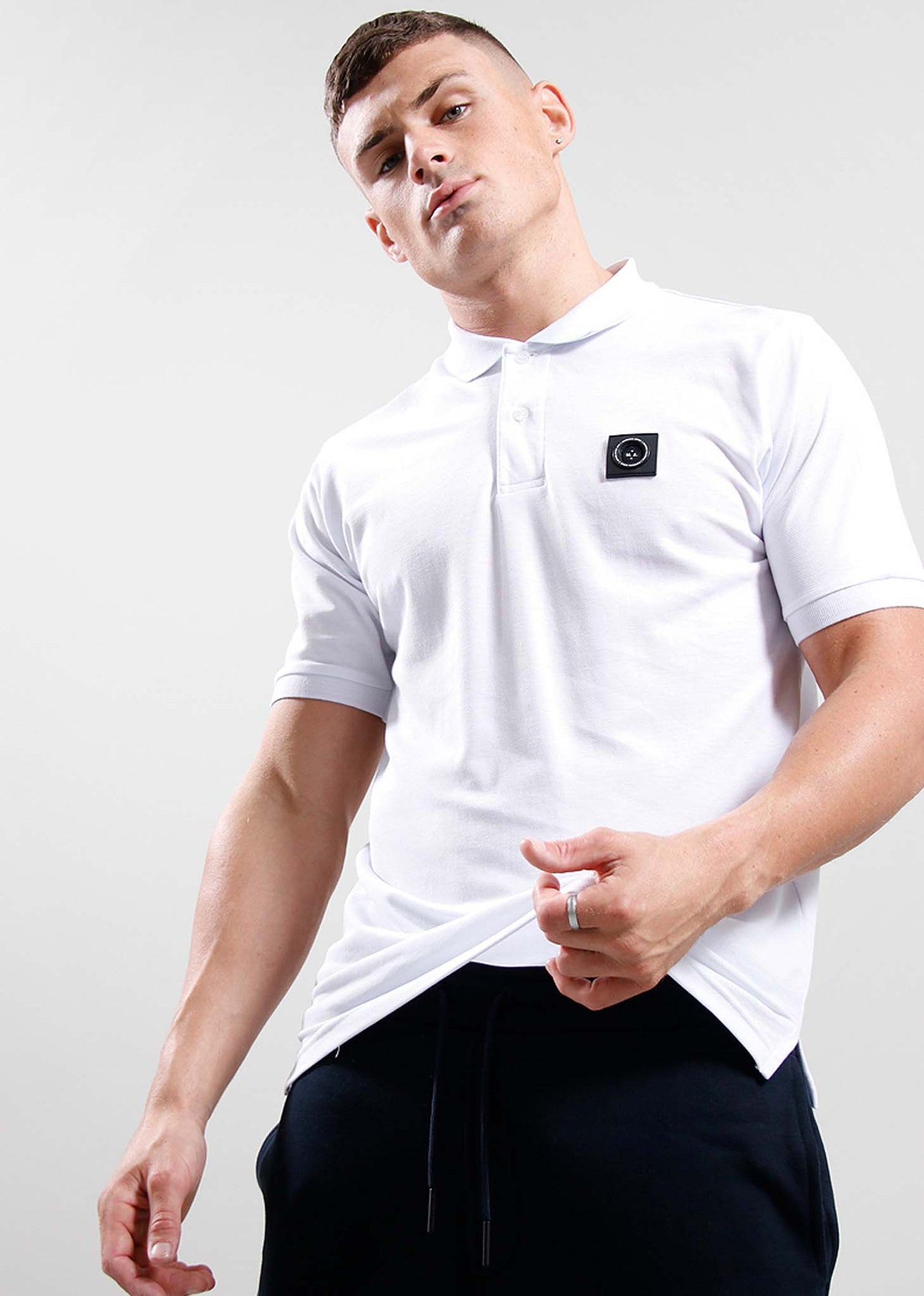 Siren ss polo - white