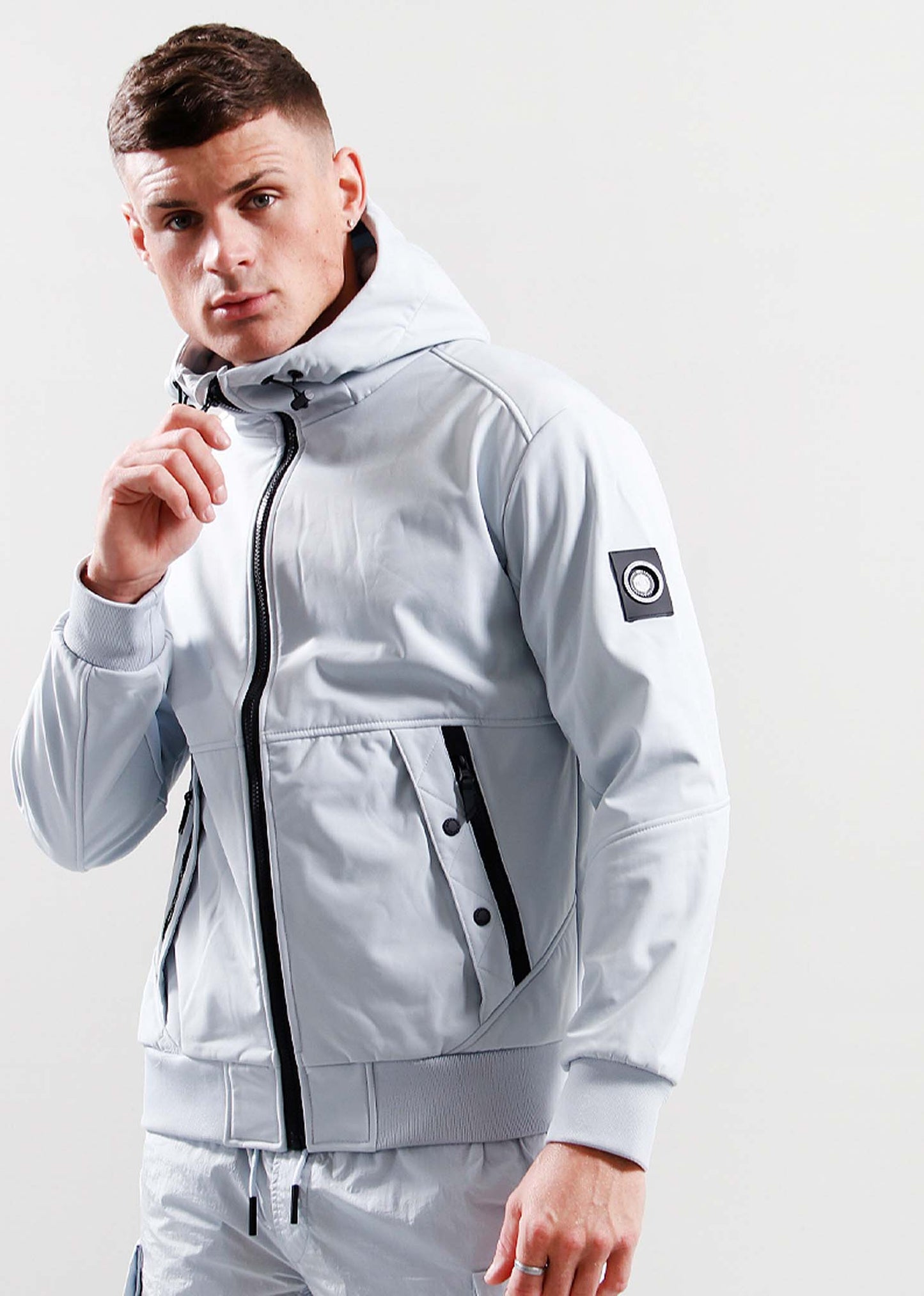 Softshell jacket - dolphin grey