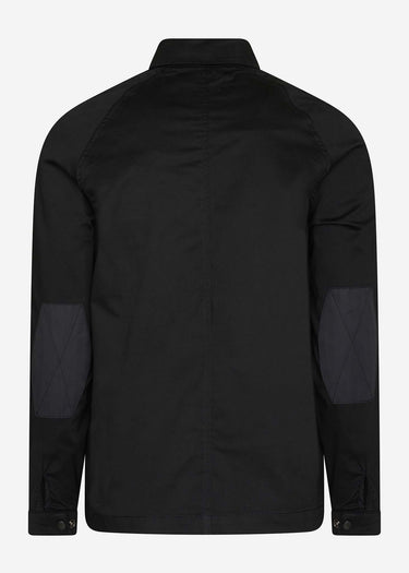 MA.Strum Overshirts  DH two pocket overshirt - jet black