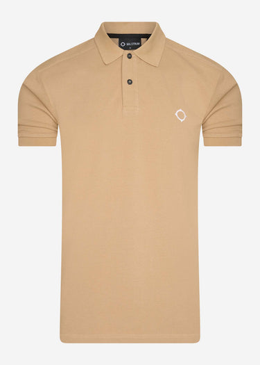 MA.Strum Polo's  SS pique polo - sand