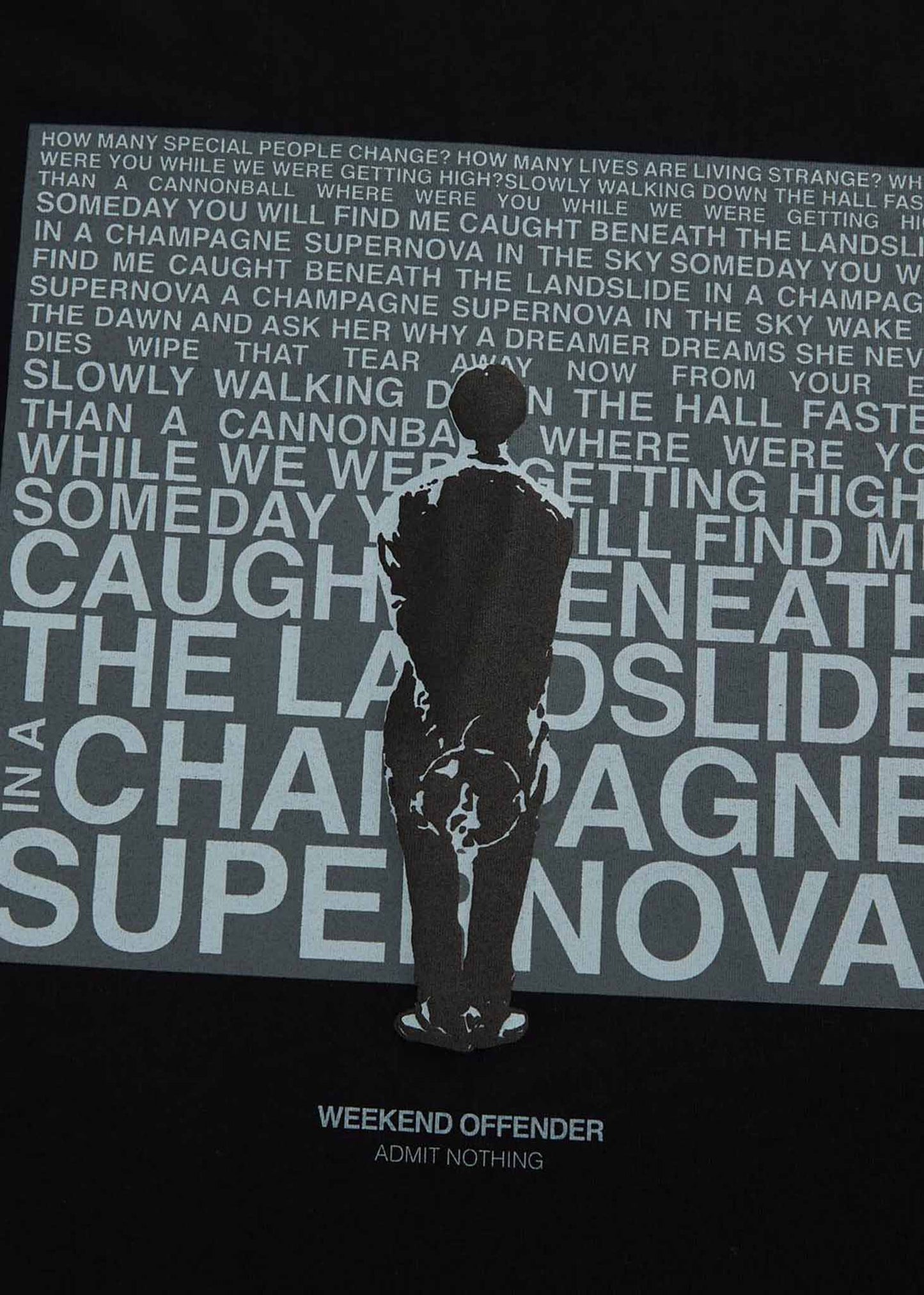 Oasis supernova - black