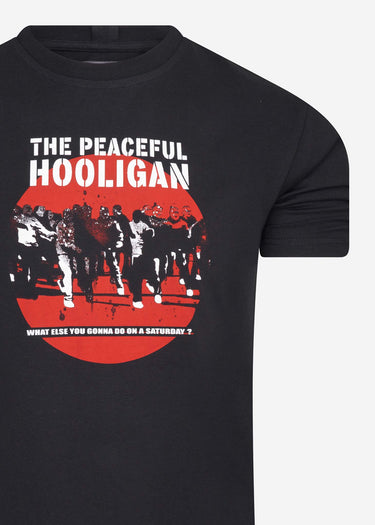 Peaceful Hooligan T-shirts  Factory t-shirt - black