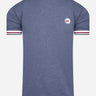 Peaceful Hooligan T-shirts Tipped t-shirt - navy