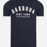 Barbour T-shirts Ridge logo tee - navy
