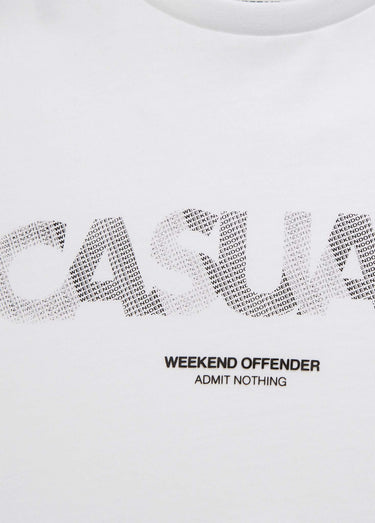 Weekend Offender T-shirts  Dunham - white