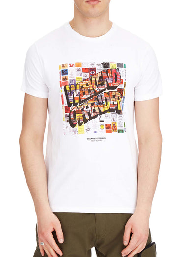 Weekend Offender T-shirts Thrills - white
