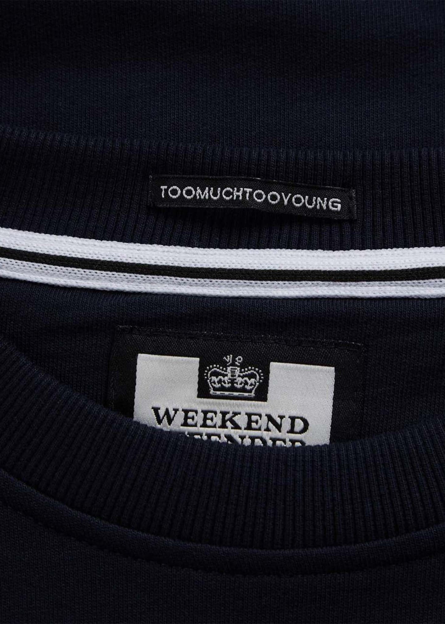 Weekend Offender Truien Saturdays sweat - navy