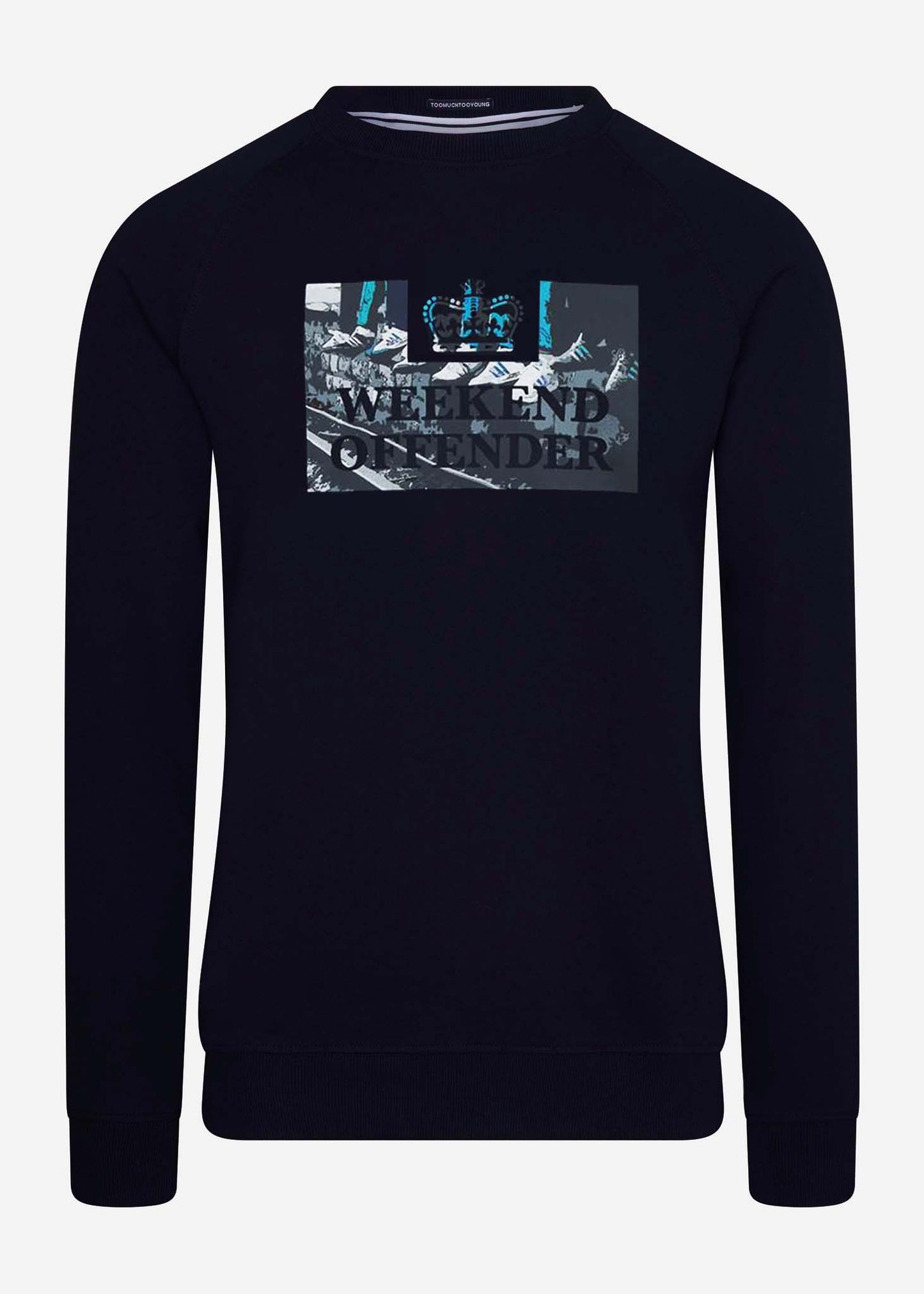Weekend Offender Truien Saturdays sweat - navy