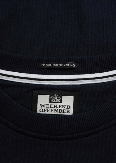 Weekend Offender Truien  Diego sweat - navy