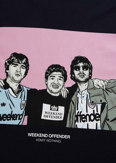 Weekend Offender T-shirts  Diego tee - navy