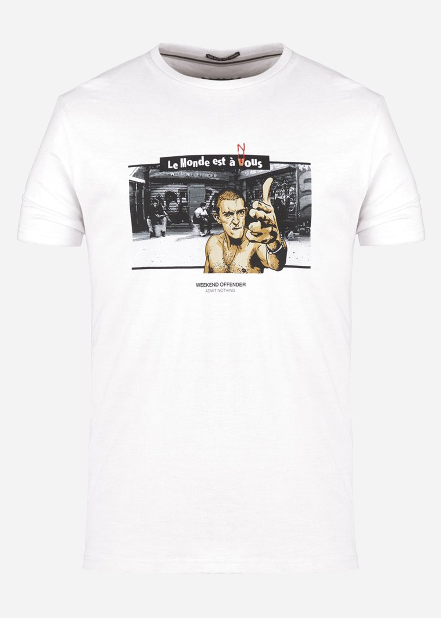 weekend offender t-shirt la haine