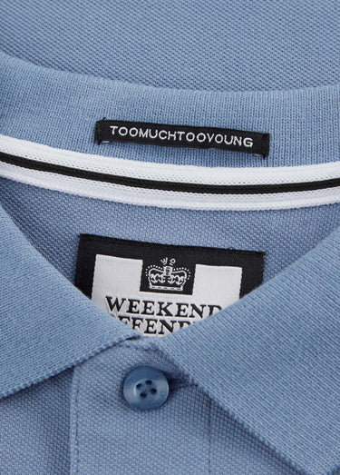 Weekend Offender Polo's Caneiros - steel blue