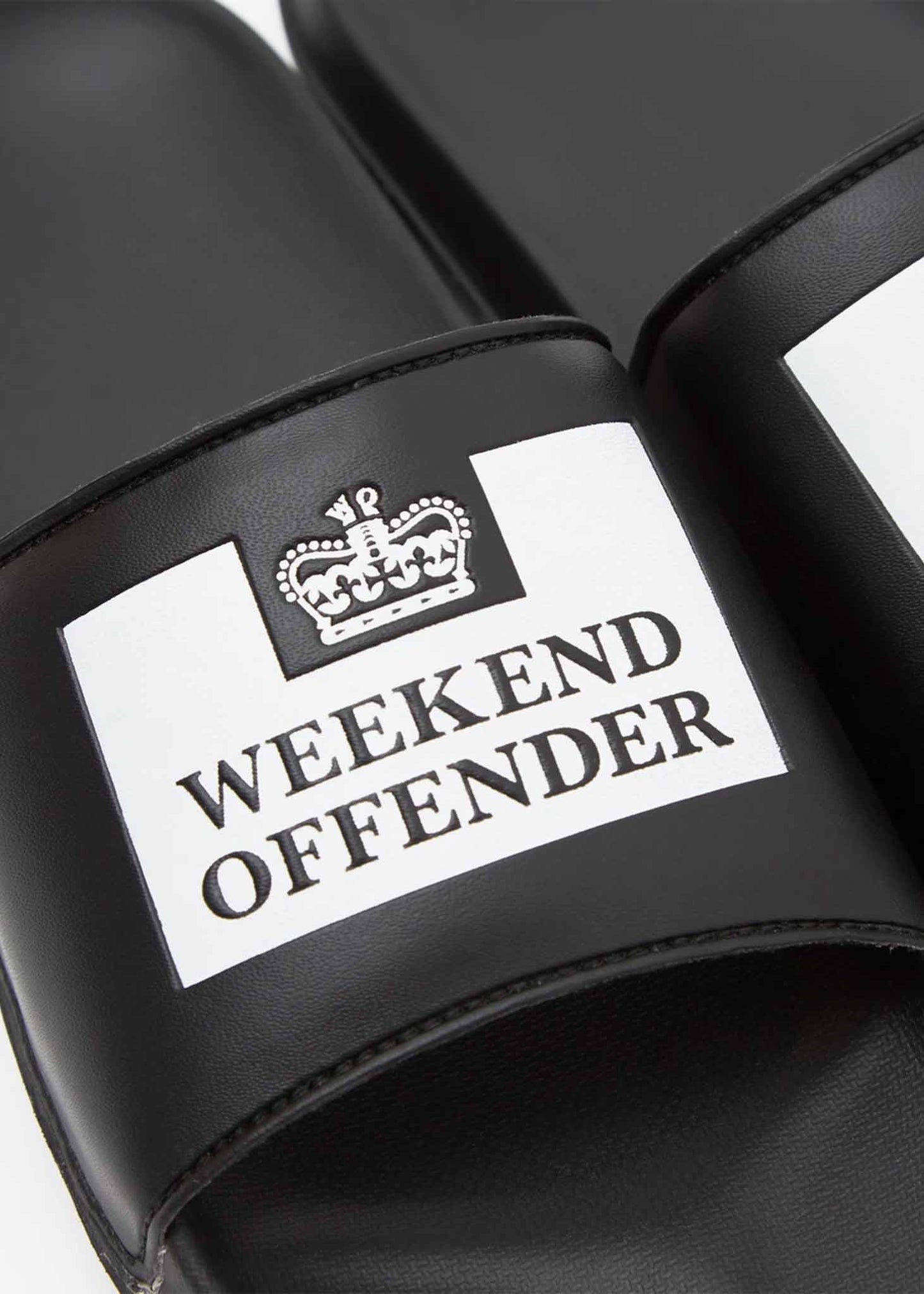 Weekend Offender Slippers  La piscine - black 