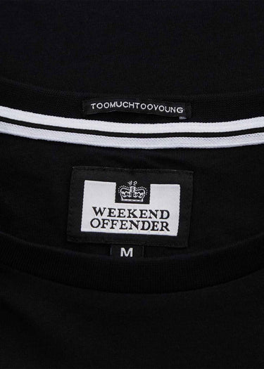 Weekend Offender T-shirts Prison sulphur tee - black