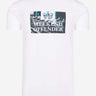 Weekend Offender T-shirts Saturdays tee - white