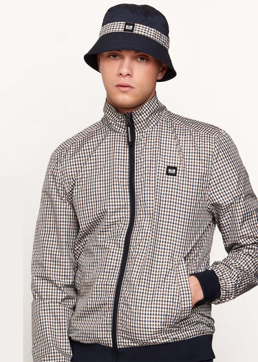 Weekend Offender Jassen Capricious reversible - check navy