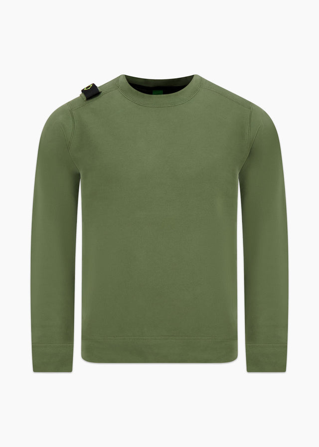 MA.Strum Truien Training crew sweatshirt - bronze green