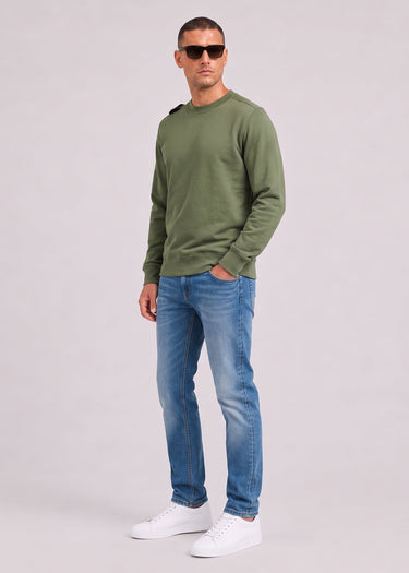 Mastrum Truien Training crew sweatshirt - bronze green