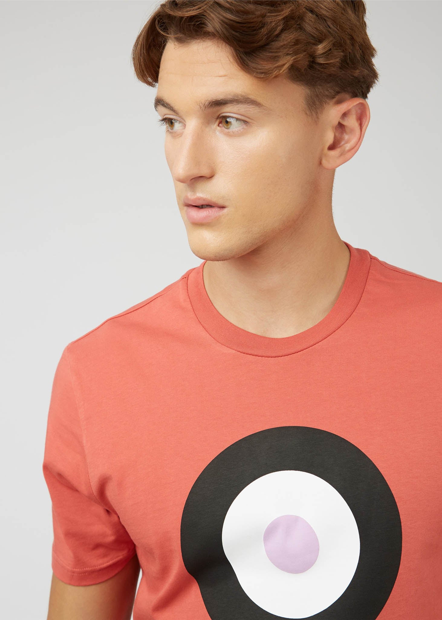 Ben Sherman T-shirts  Signature target tee - raspberry 