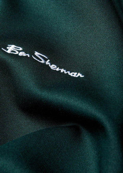 Ben Sherman Vesten  House taped track top - dark green 