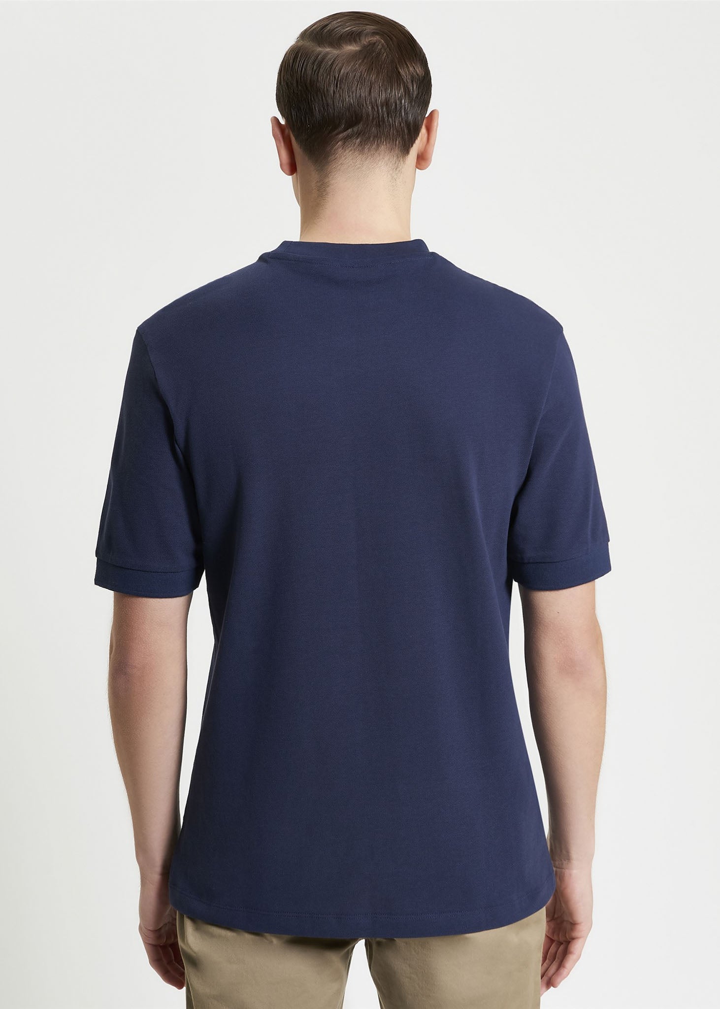 Ben Sherman T-shirts Tipped pique tee - dark navy
