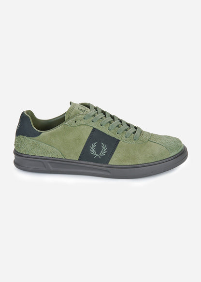 Fred Perry Schoenen  Suede - laurel wreath green limestone 