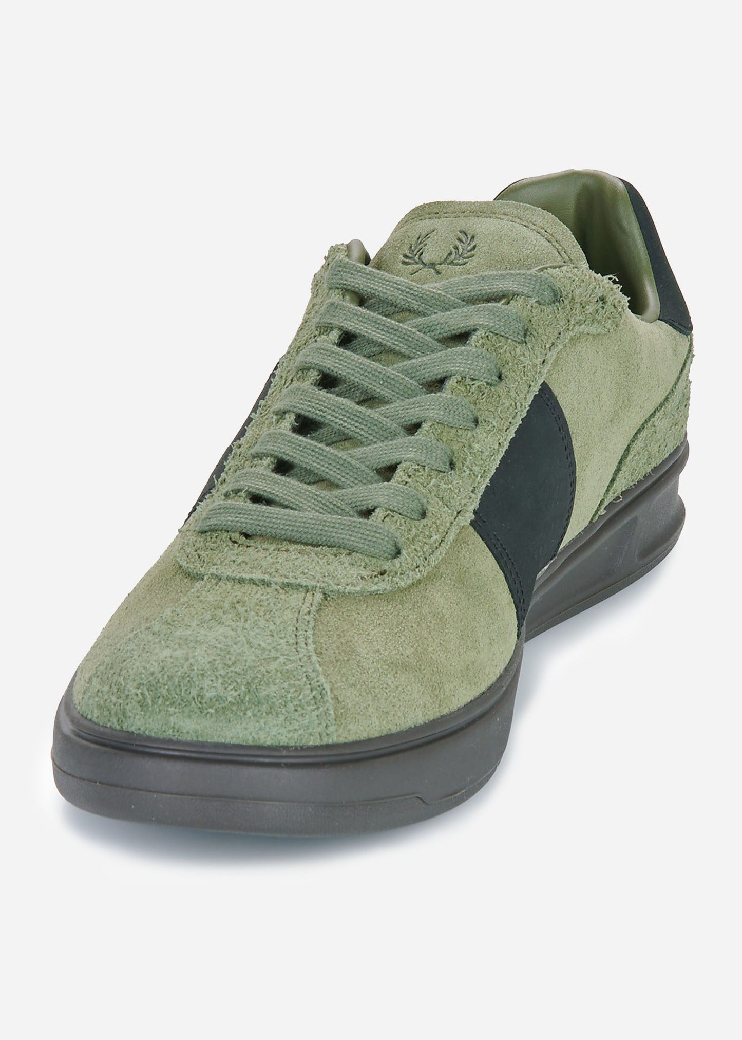 Fred Perry Schoenen  Suede - laurel wreath green limestone 