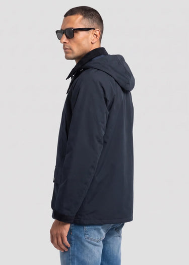 Barbour Jassen Barbour winter ashby waterproof jacket - navy