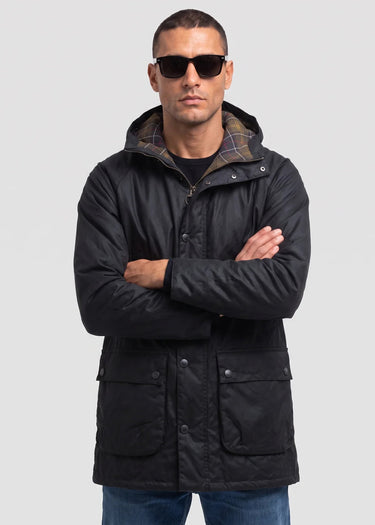 Barbour Jackets Barbour bedale wax parka - navy