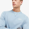 Barbour International Truien  Essential crew neck sweat - powder blue