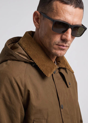 Barbour Jassen Barbour winter ashby waterproof jacket - dark sand