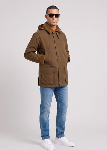 Barbour Jassen Barbour winter ashby waterproof jacket - dark sand
