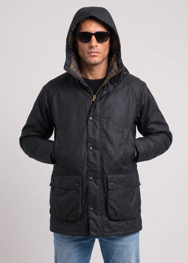 Barbour Jacken Barbour bedale wax parka - navy