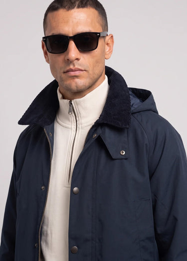 Barbour Jassen Barbour winter ashby waterproof jacket - navy