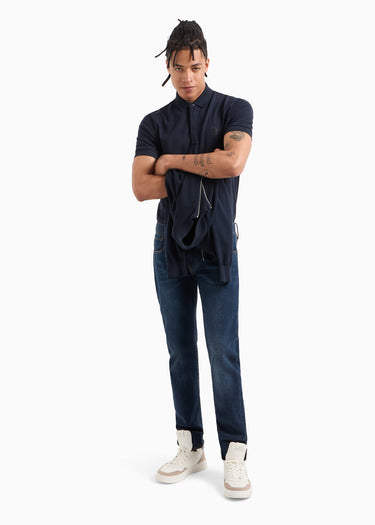 Armani Exchange Polo's Polo - navy