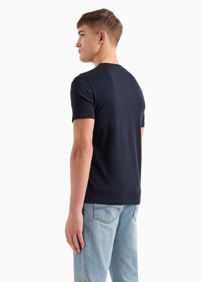 Armani Exchange T-shirts Regular fit t-shirt - navy