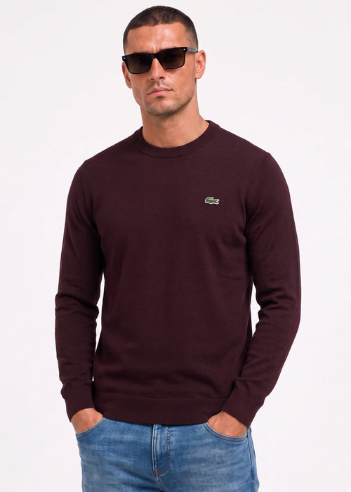 Regular fit crew neck sweater - oxalis