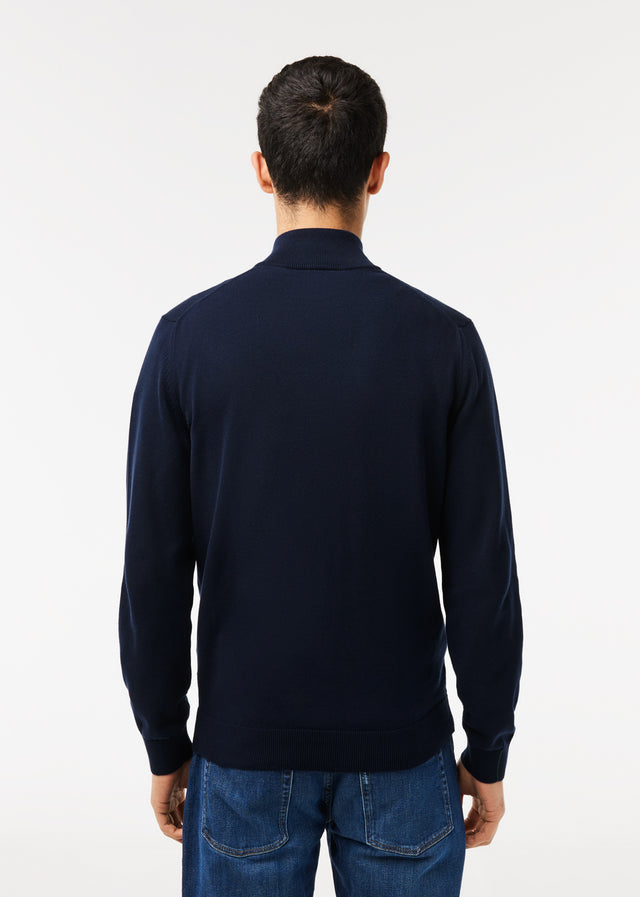 Lacoste Cardigans  A Zip through sweater - navy blue 