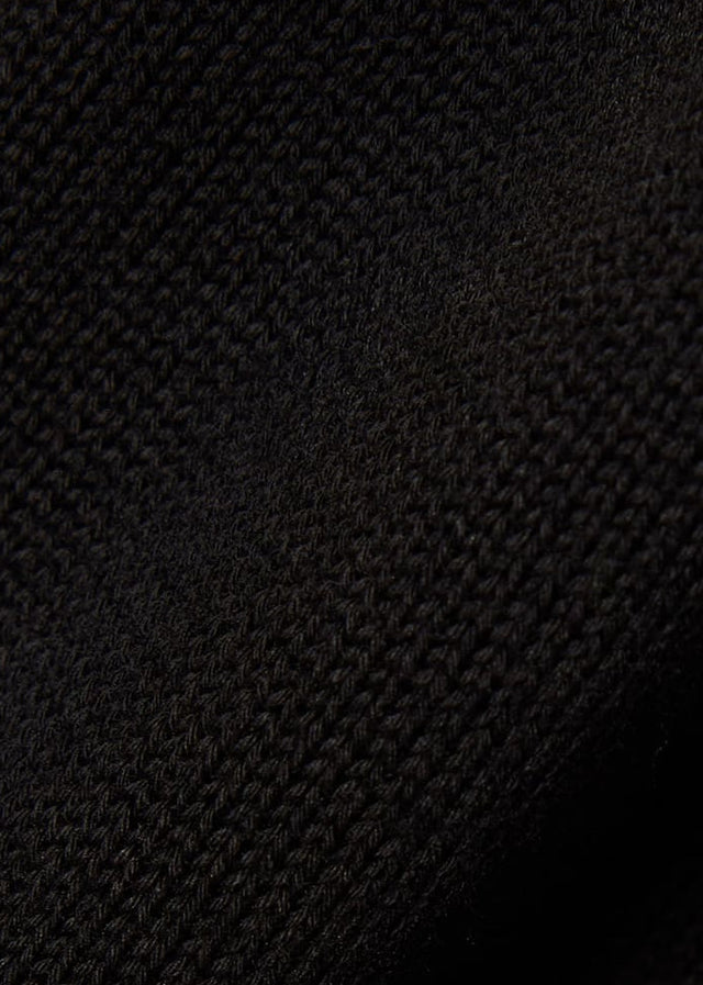 Lacoste Truien Regular fit high zipped neck sweater - black